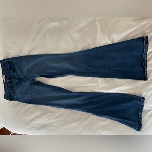 O2 Denim Dark Wash Flare Jeans